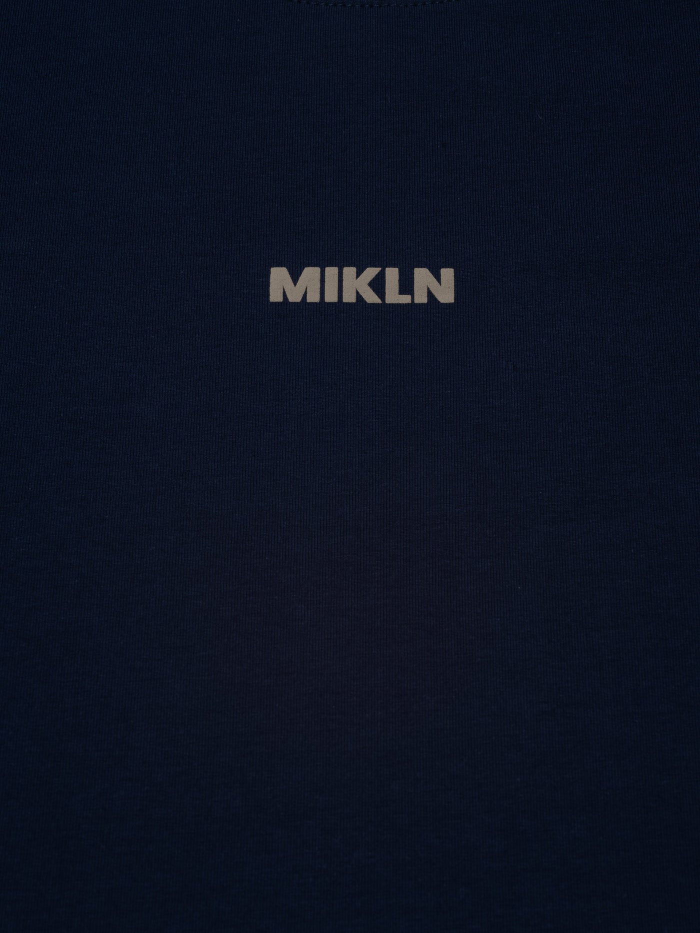 MIKLN Original T-shirt in navy, premium stof, handgemaakt in Nederland