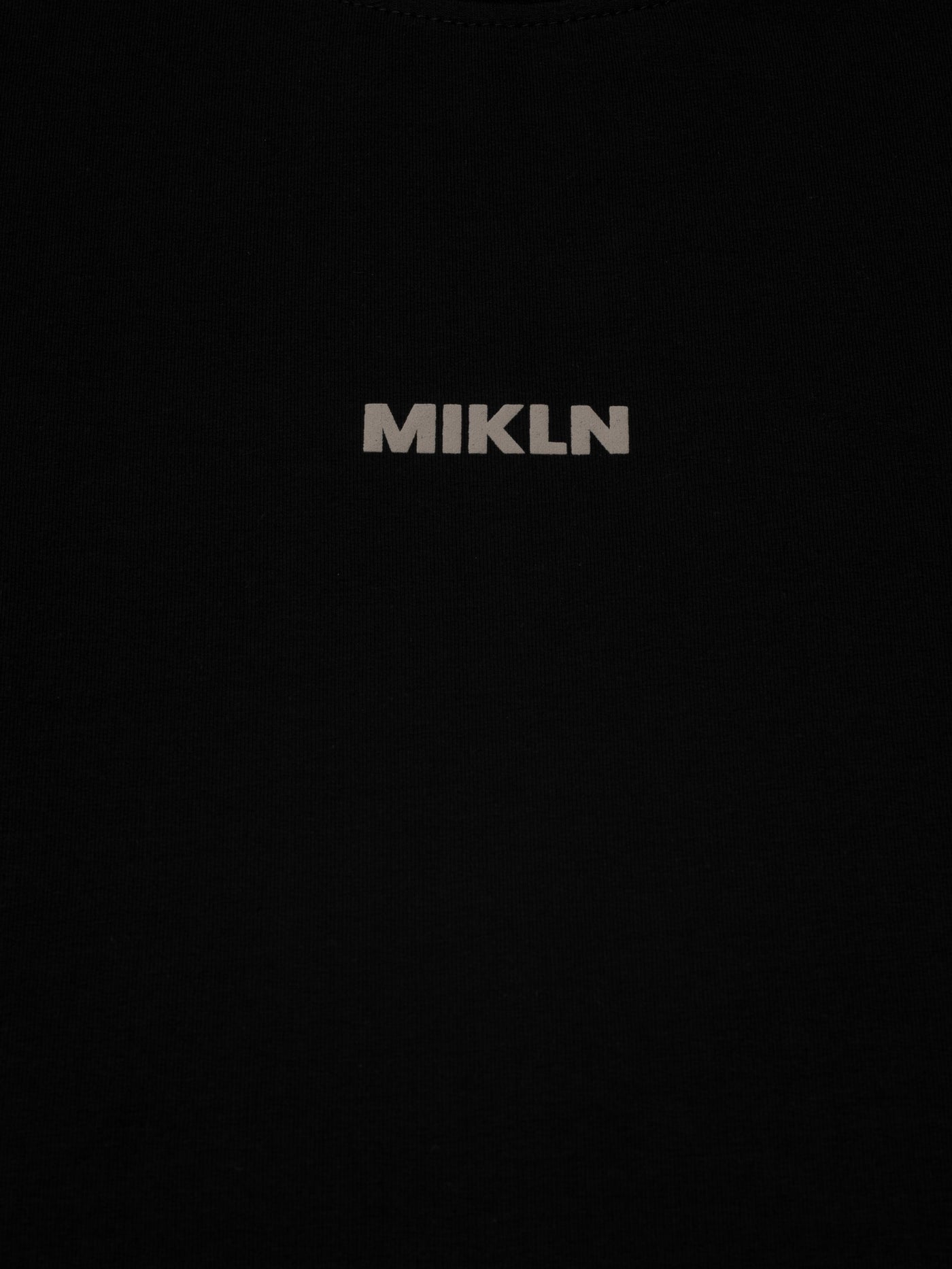 MIKLN Original T-shirt in zwart, premium stof, handgemaakt in Nederland
