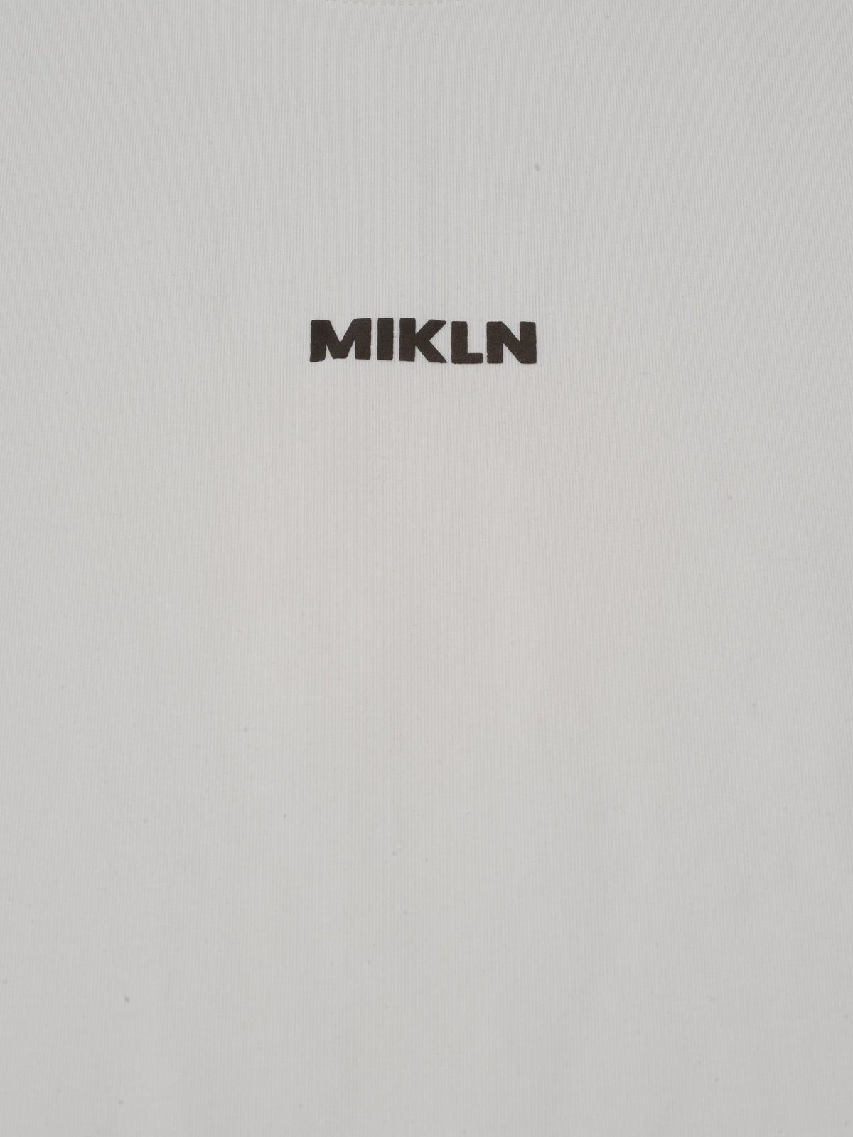 MIKLN Original T-shirt in off-white, premium stof, handgemaakt in Nederland