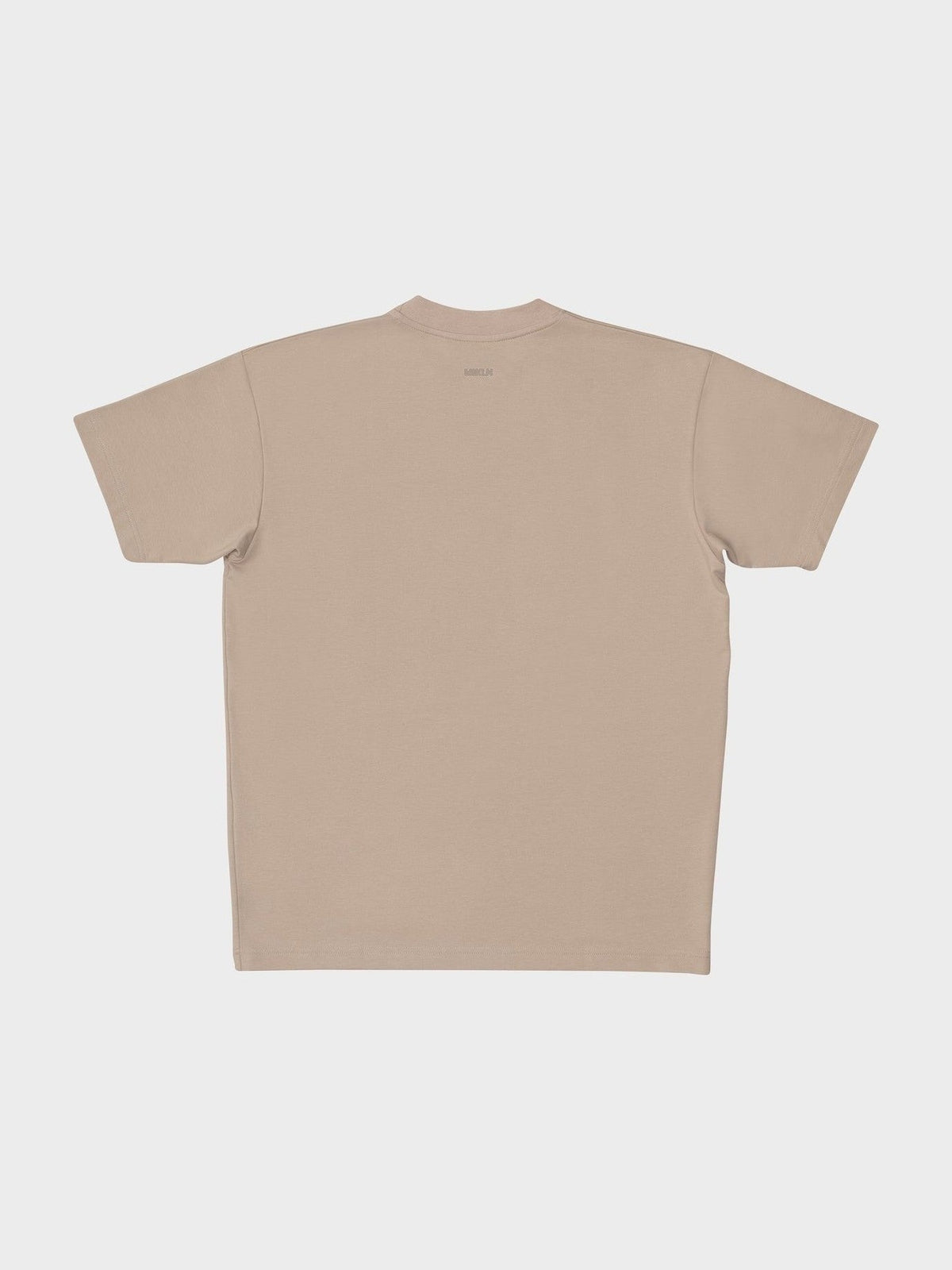 MIKLN T 02 beige T-shirt achteraanzicht