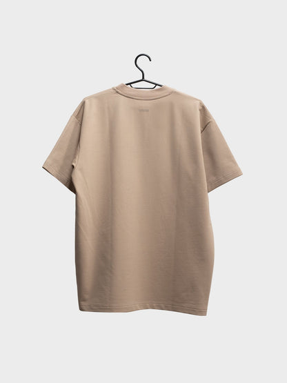 MIKLN Original T-shirt in beige, premium stof, handgemaakt in Nederland