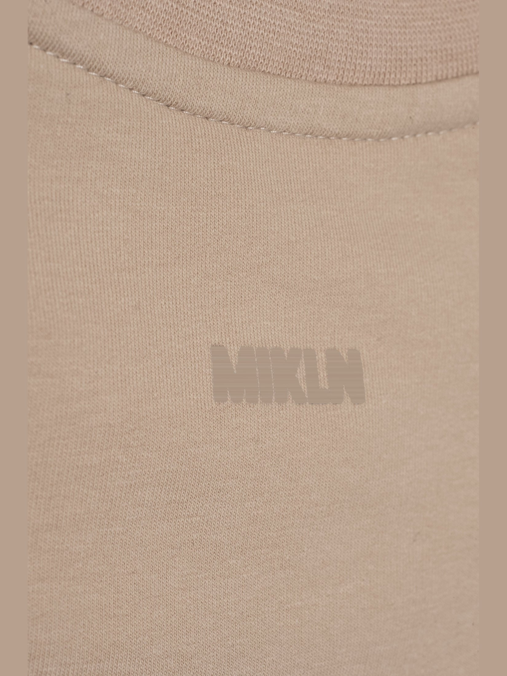 MIKLN Original T-shirt in beige, premium stof, handgemaakt in Nederland
