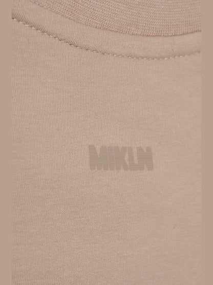MIKLN Original T-shirt in beige, premium stof, handgemaakt in Nederland