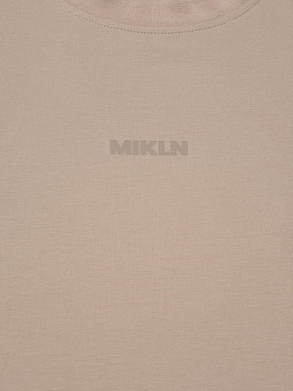 MIKLN Original T-shirt in beige, premium stof, handgemaakt in Nederland