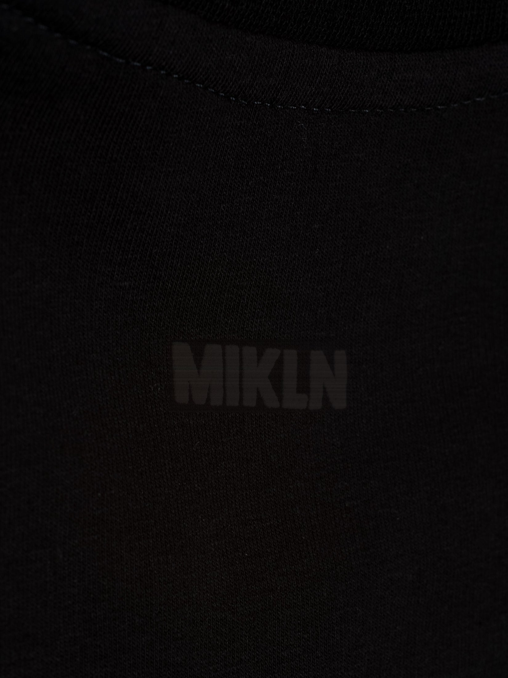 MIKLN Original T-shirt in zwart, premium stof, handgemaakt in Nederland
