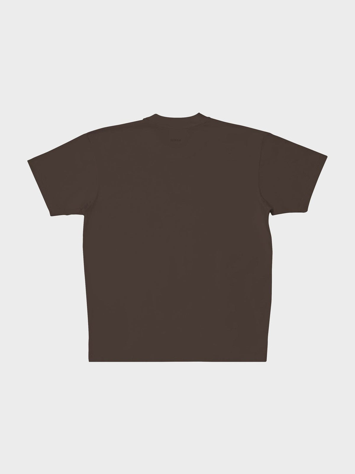 MIKLN T 02 bruin T-shirt achteraanzicht
