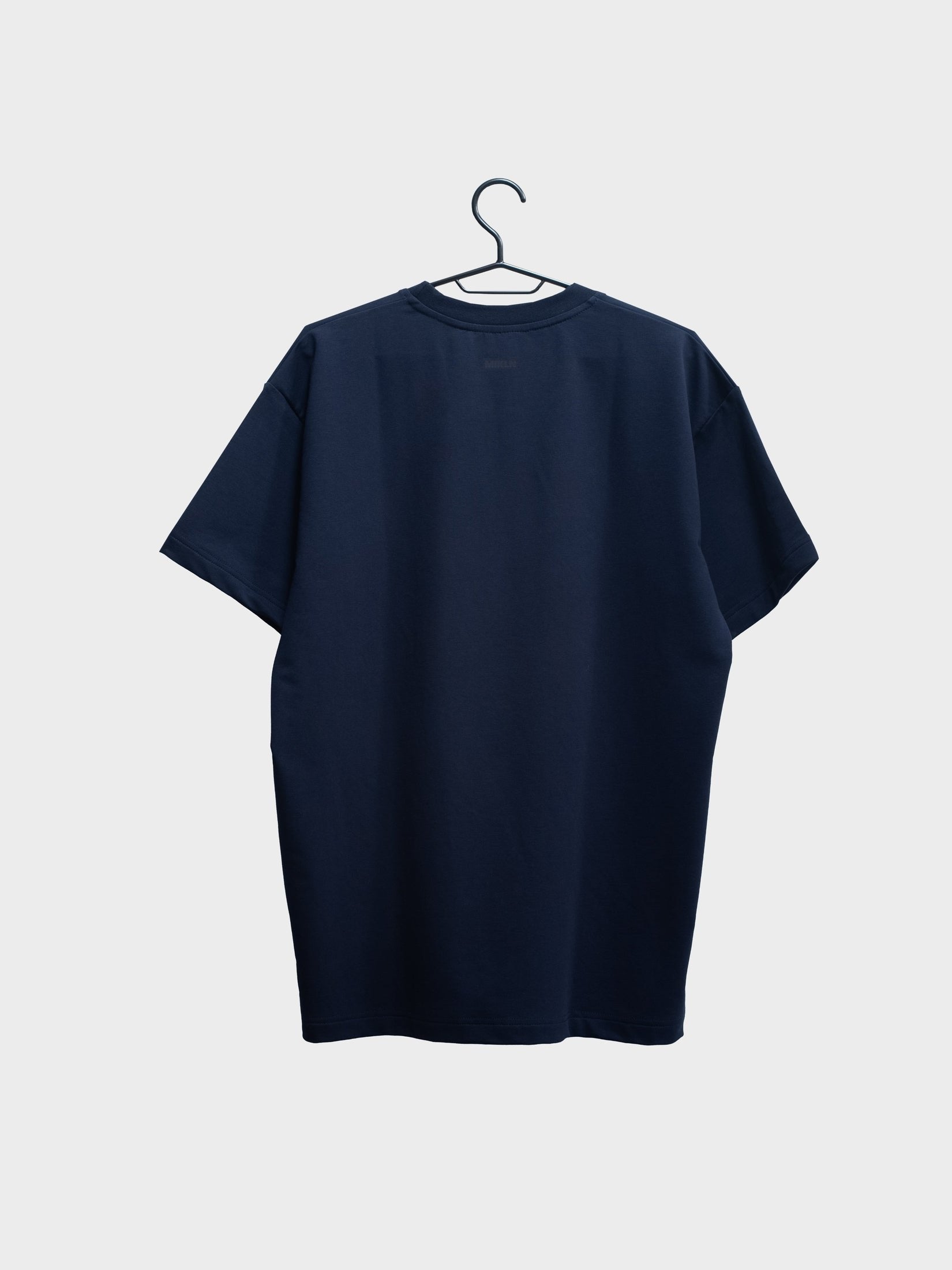 MIKLN Original T-shirt in blauw, premium stof, handgemaakt in Nederland
