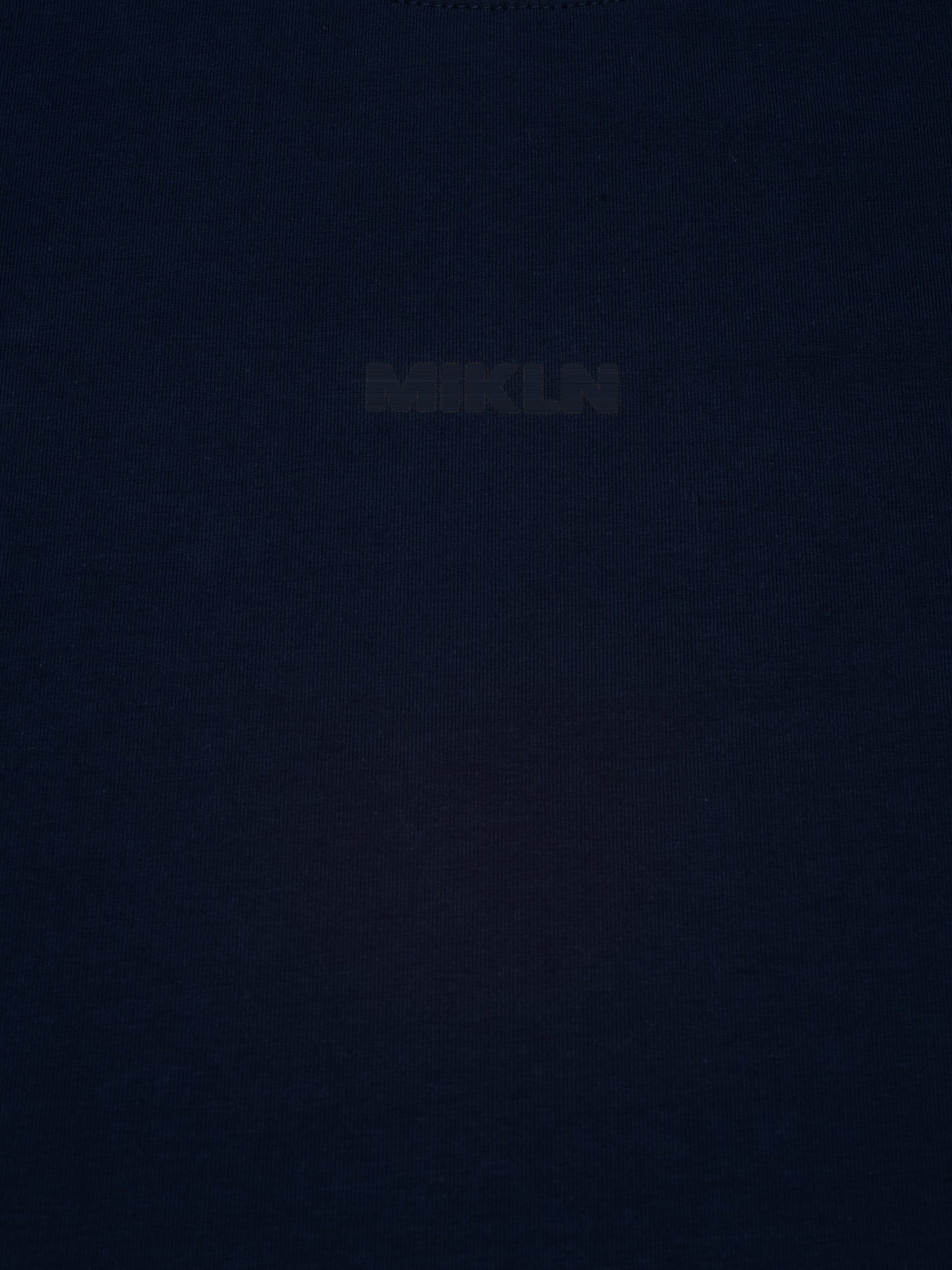 MIKLN Original T-shirt in blauw, premium stof, handgemaakt in Nederland