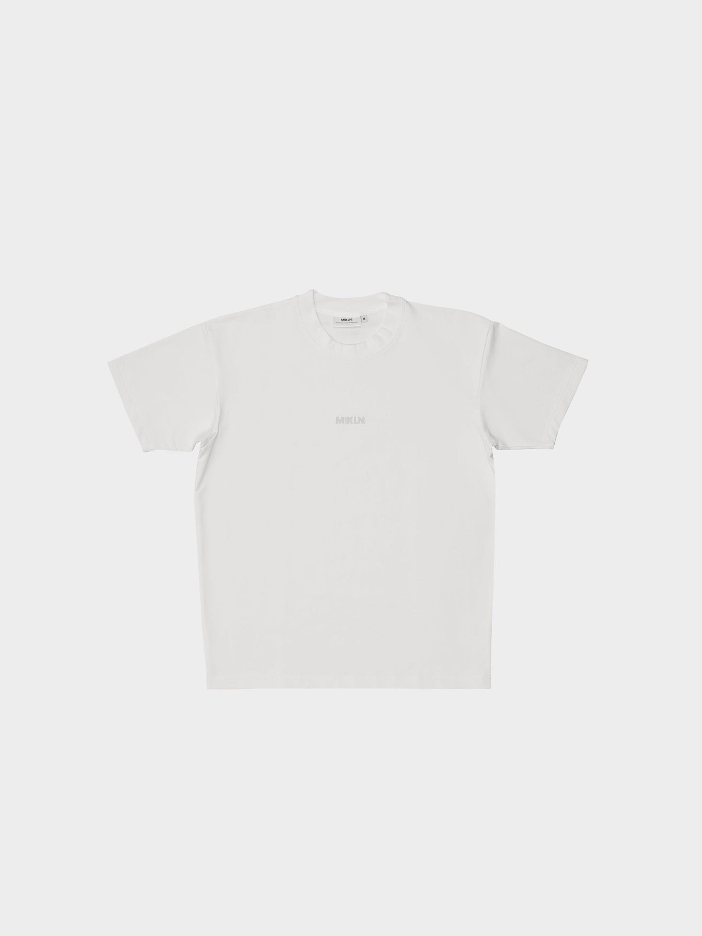mikln original t-shirt in off-white, relaxed fit, handgemaakt in nederland