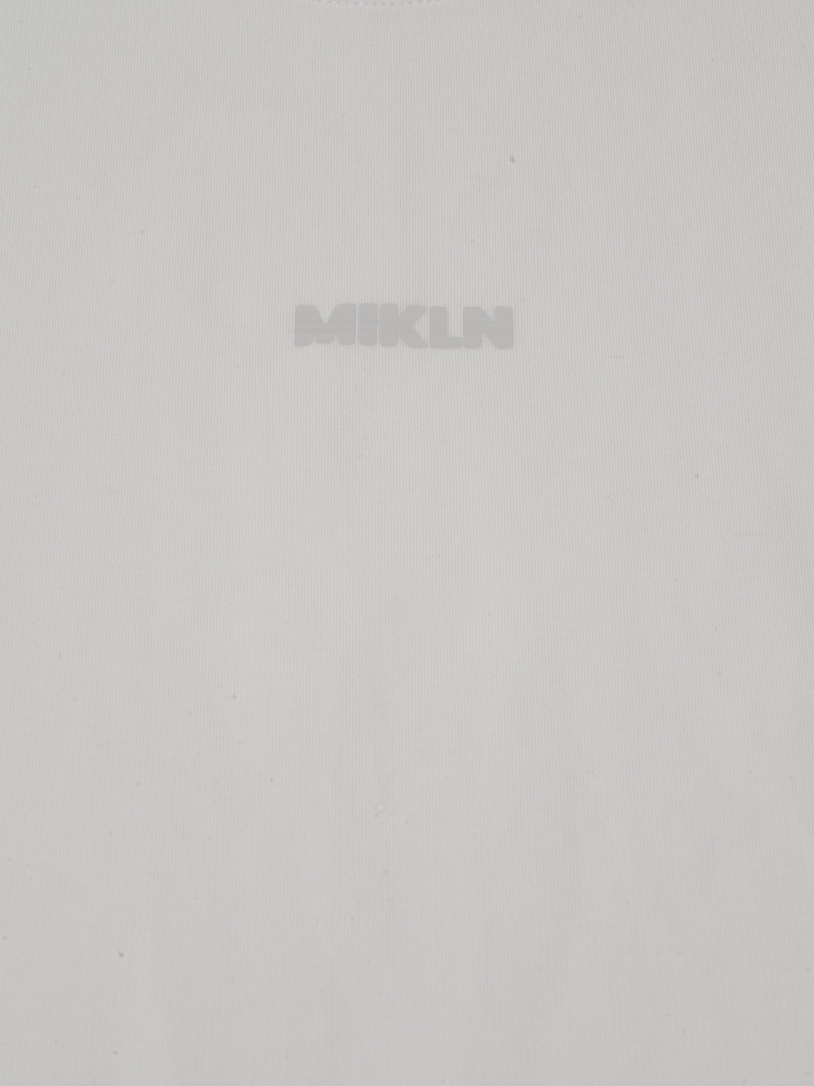 MIKLN Original T-shirt in off-white, premium stof, handgemaakt in Nederland