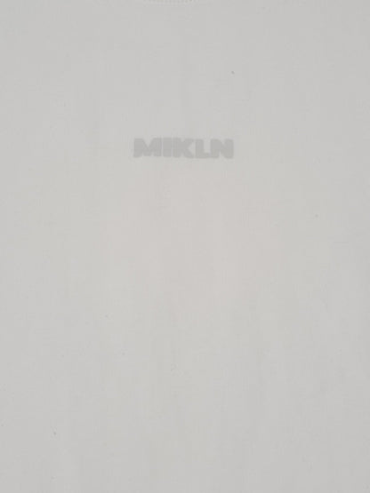 MIKLN Original T-shirt in off-white, premium stof, handgemaakt in Nederland